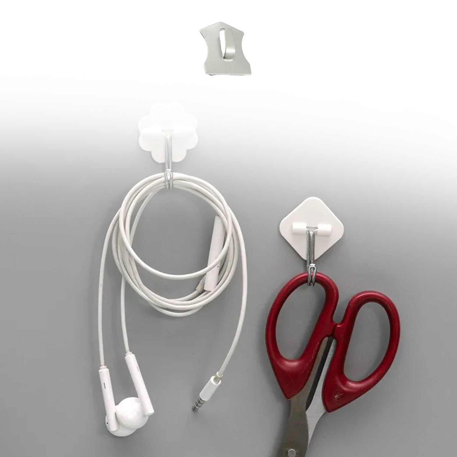 9416 Multipurpose Stainless Steel Wall hanging hook 18 pc, Self Adhesive Stainless Steel Heavy Duty Wall Hooks for Hanging Clothes, Calender, Bathroom Tiles, Kitchen, Key Hange (18 Pc Set) 9416 Multipurpose Stainless Steel Wall hanging hook 18 pc, Self Adhesive Stainless Steel Heavy Duty Wall Hooks for Hanging Clothes, Calender, Bathroom Tiles, Kitchen, Key Hange (18 Pc Set)